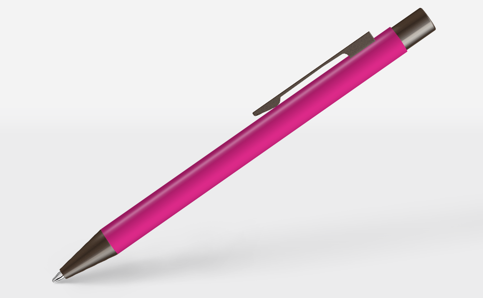 OSTKAKA | Ball Point Simple Shoulder Black [正規品/関税込] Ballpoint Pen Straight Gum Soft Touch black